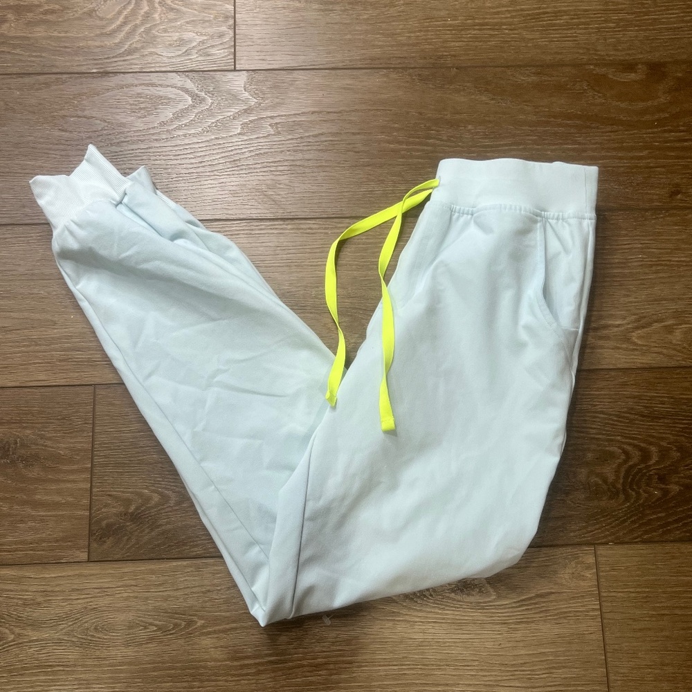 Figs Light Blue Joggers Small Tall